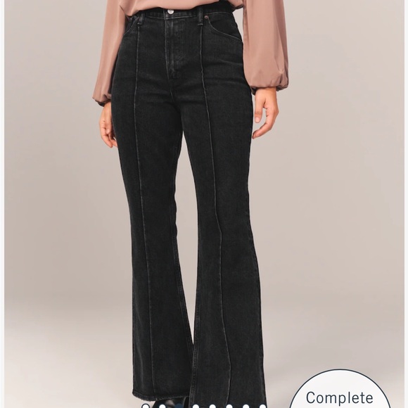 Abercrombie High Rise Vintage Flare Jean - Picture 2 of 4